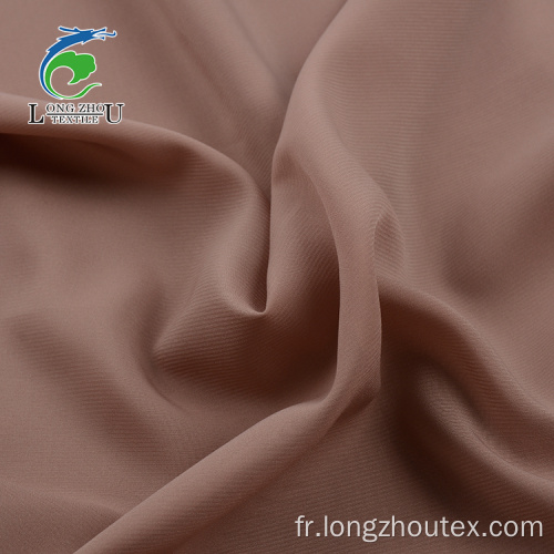 Tissu de satin de mousseline de soie Spandex 15D